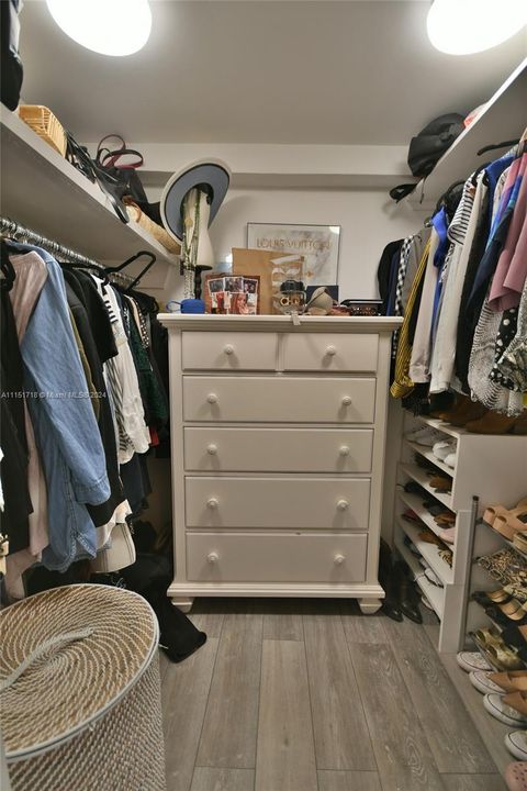 Master/Primary Walk-in closet second and third closets are in Master Suite