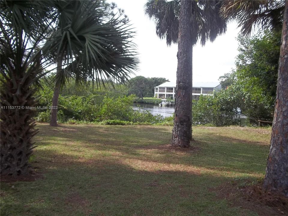 Water view of the Manatee Creek