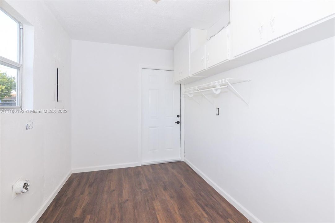 Attached Utility Room