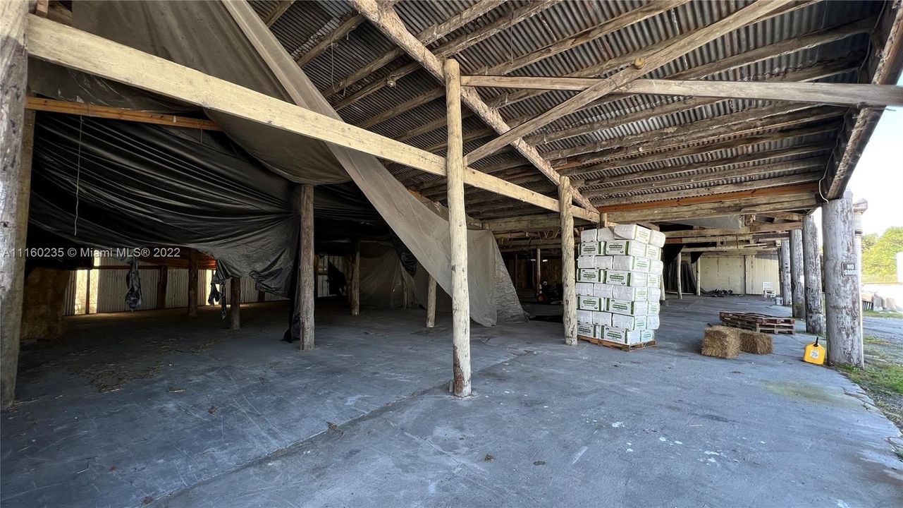 Pole building interior I