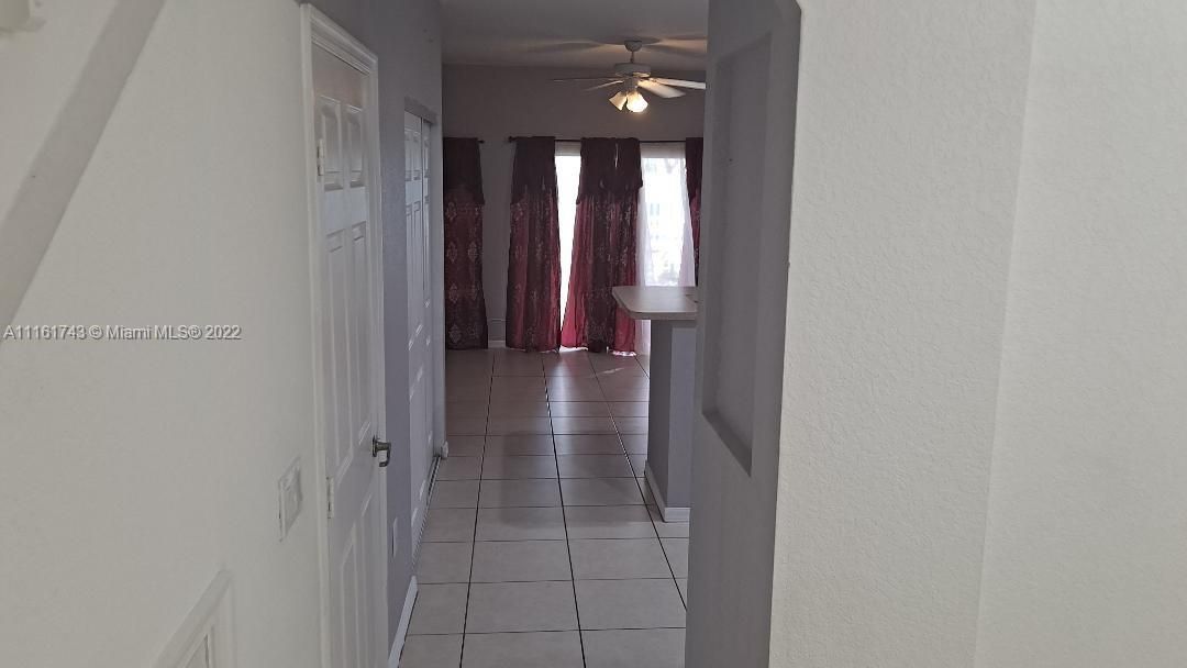 Hall leading to kitchen