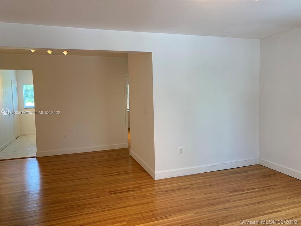 Living and dining area