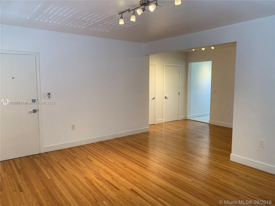 Living and dining area