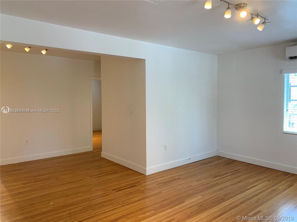 Living and dining area