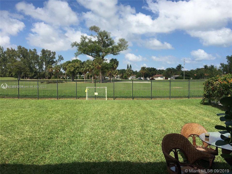 Enjoy your spacious backyard adjacent to golf course.