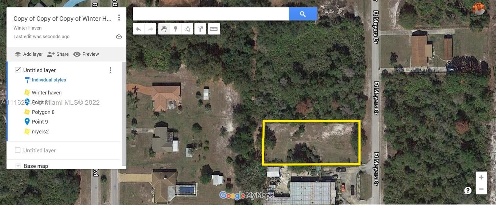 Recently Sold: $17,000 (0.61 acres)