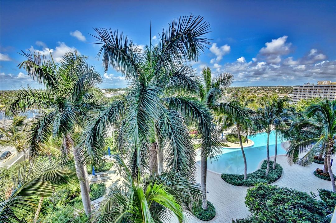 The Plaza at Oceanside - Exterior Pool View