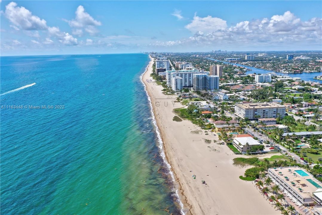 Pompano Beach Shoreline - South View