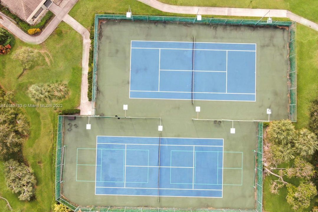 Tennis Courts & Picket Ball Courts