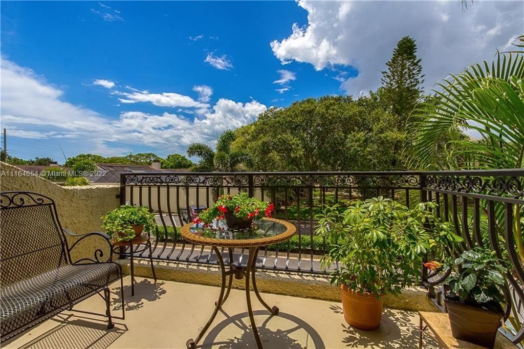 Private and serene terrace.