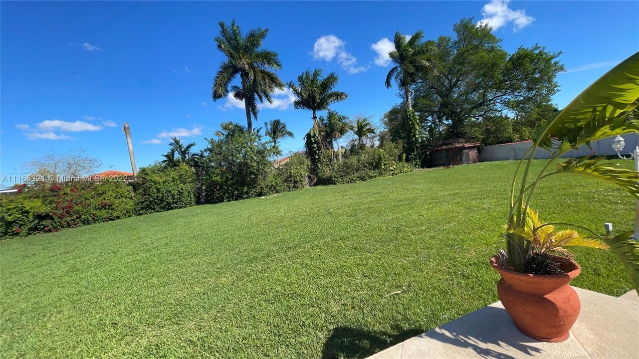 1.2 acre lot
