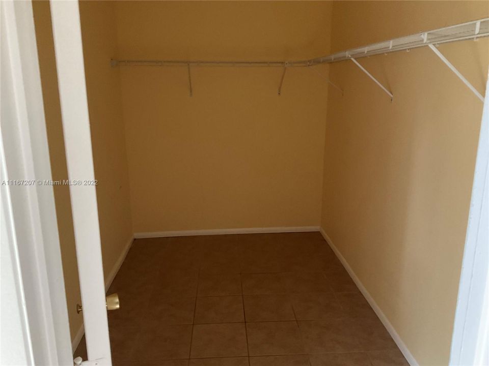 Closet walk in extremely large