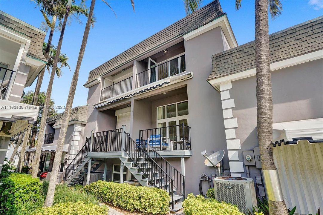 back view of property