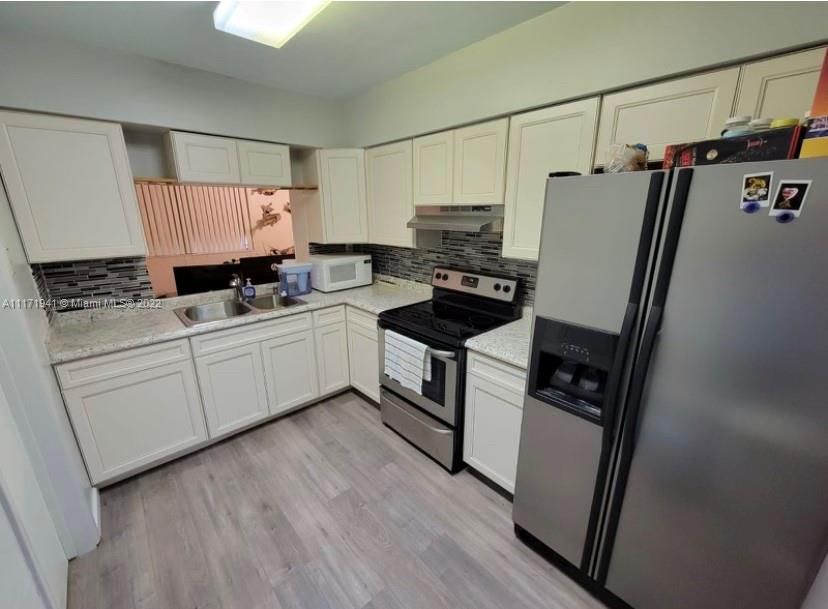 Upgraded white new kitchen