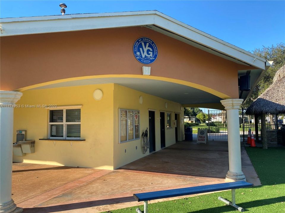 Virginia Gardens Recreation area.