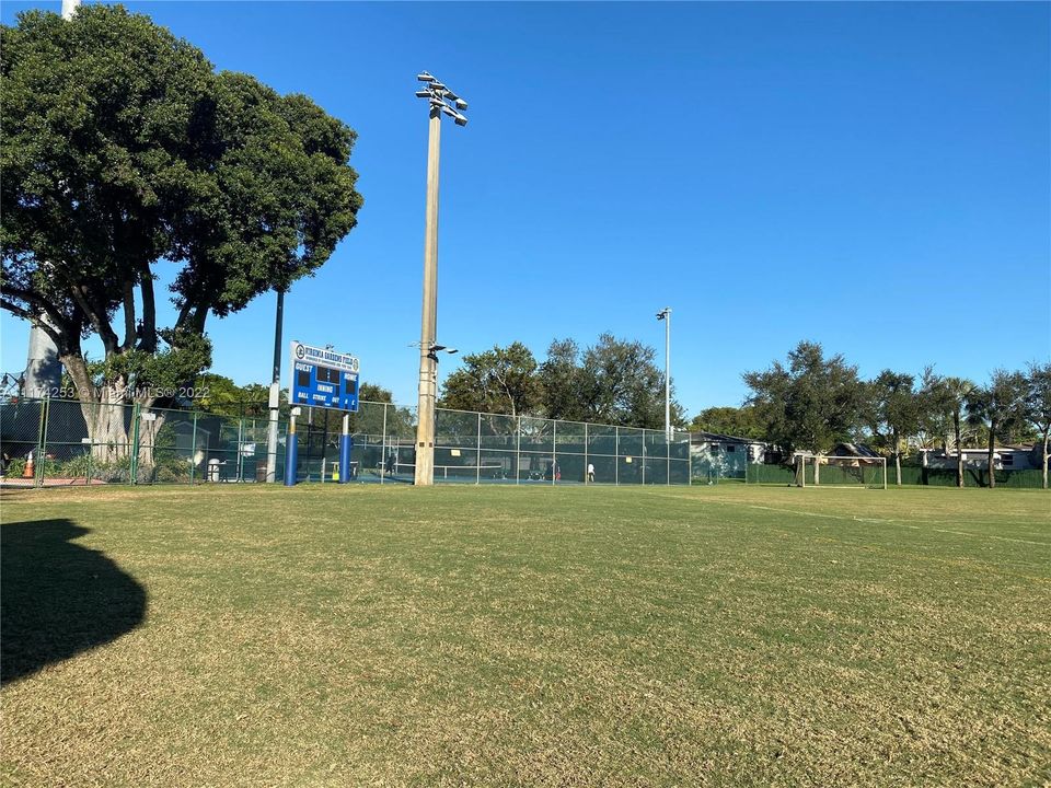 Virginia Gardens Recreation area.