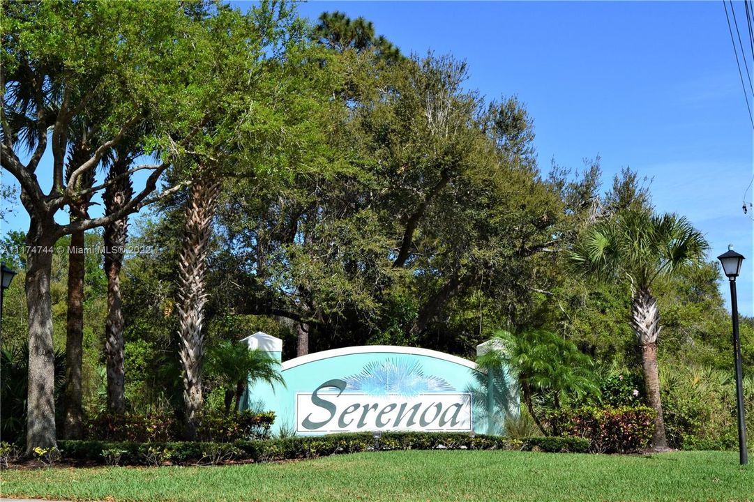 Serenoa is well-planned gated community with a sophisticated yet relaxed beach-y feel.