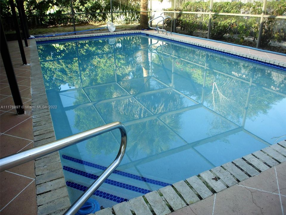 Private Pool with Fenced in back yard