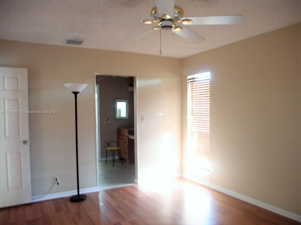 Main Bedroom - view to bath