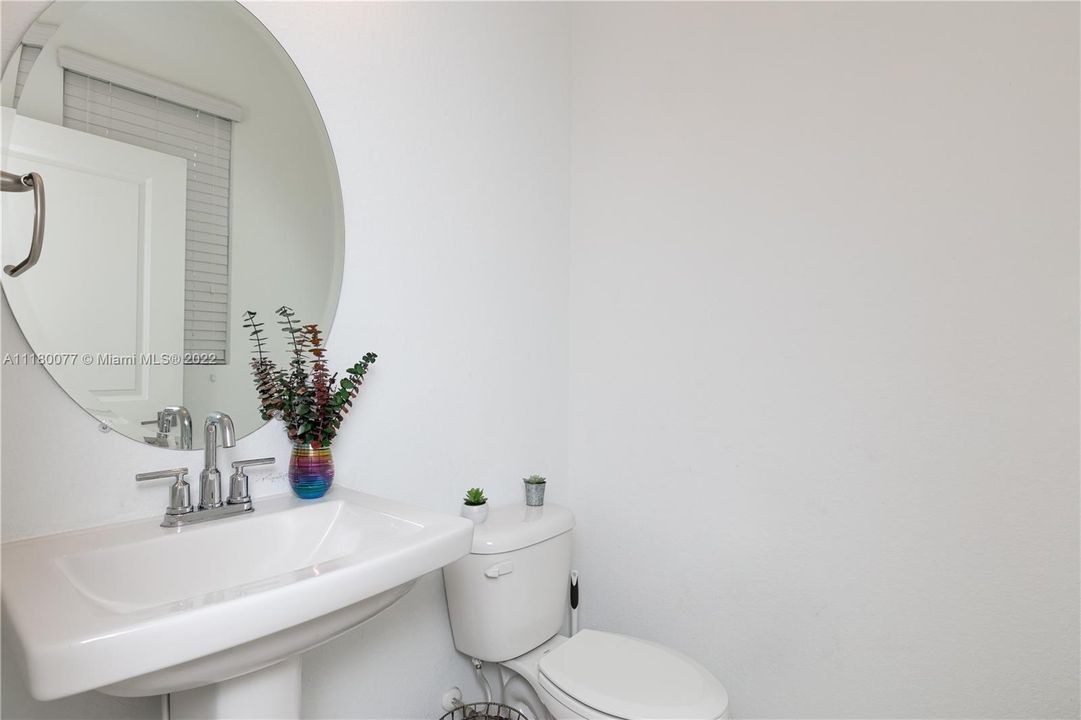 Half bath 1st floor