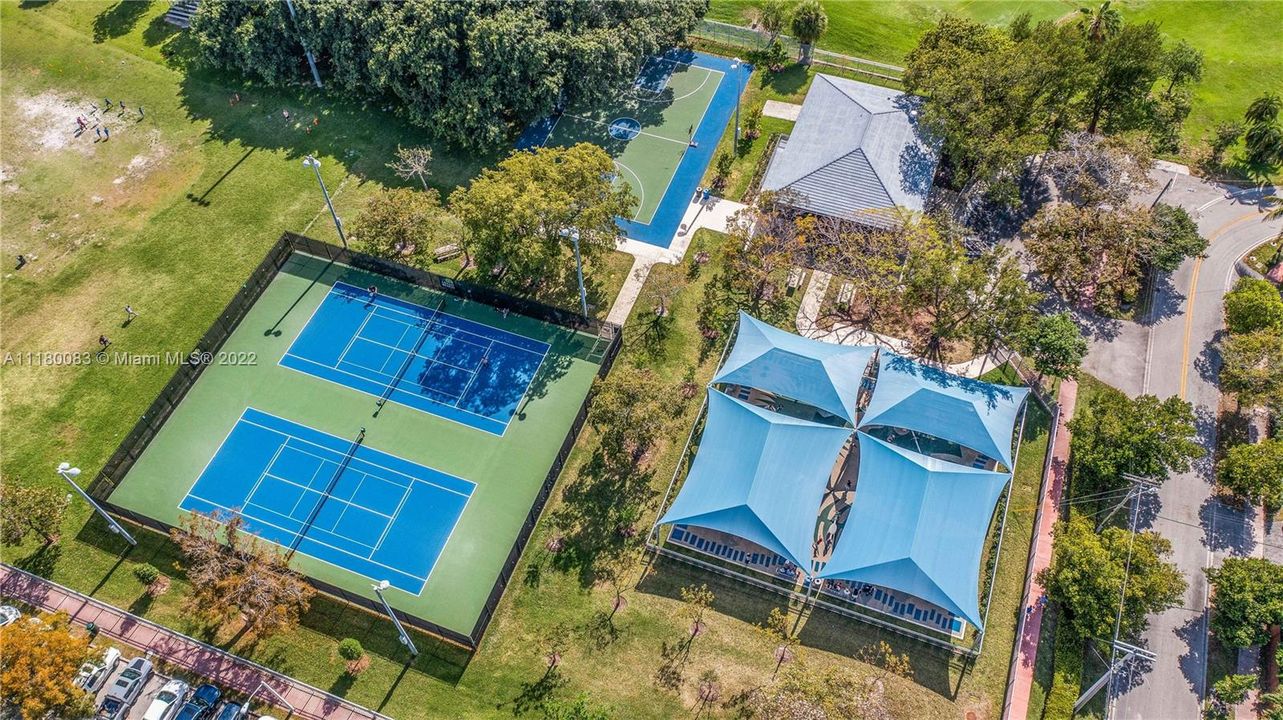 Normandy Isles offers tennis and golf