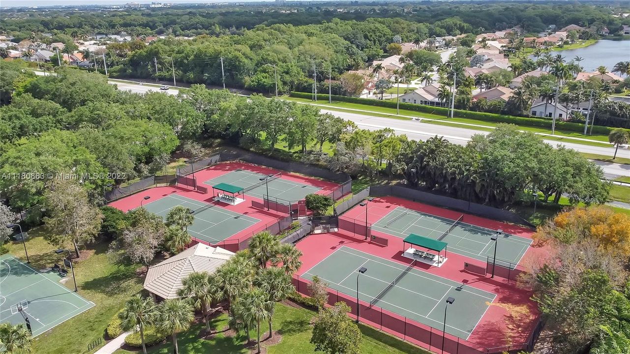 22 Tennis Courts and Basketball Court!