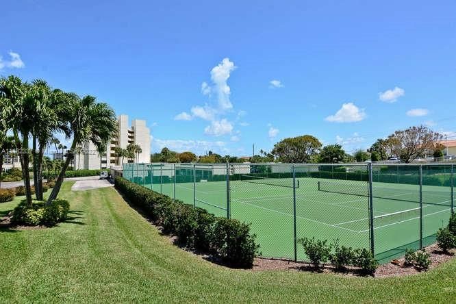 Tennis/pickle ball court