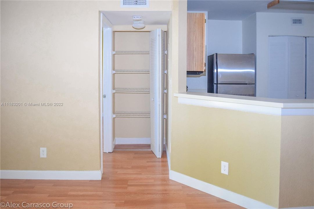 closet outside master bed room