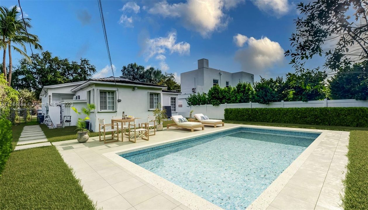 Pool rendering