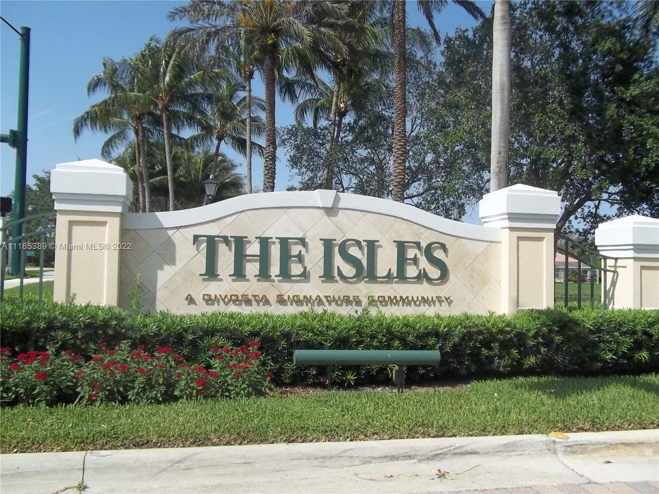 The Isles entrance