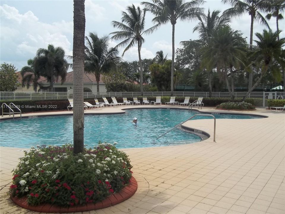 Community resort style pool