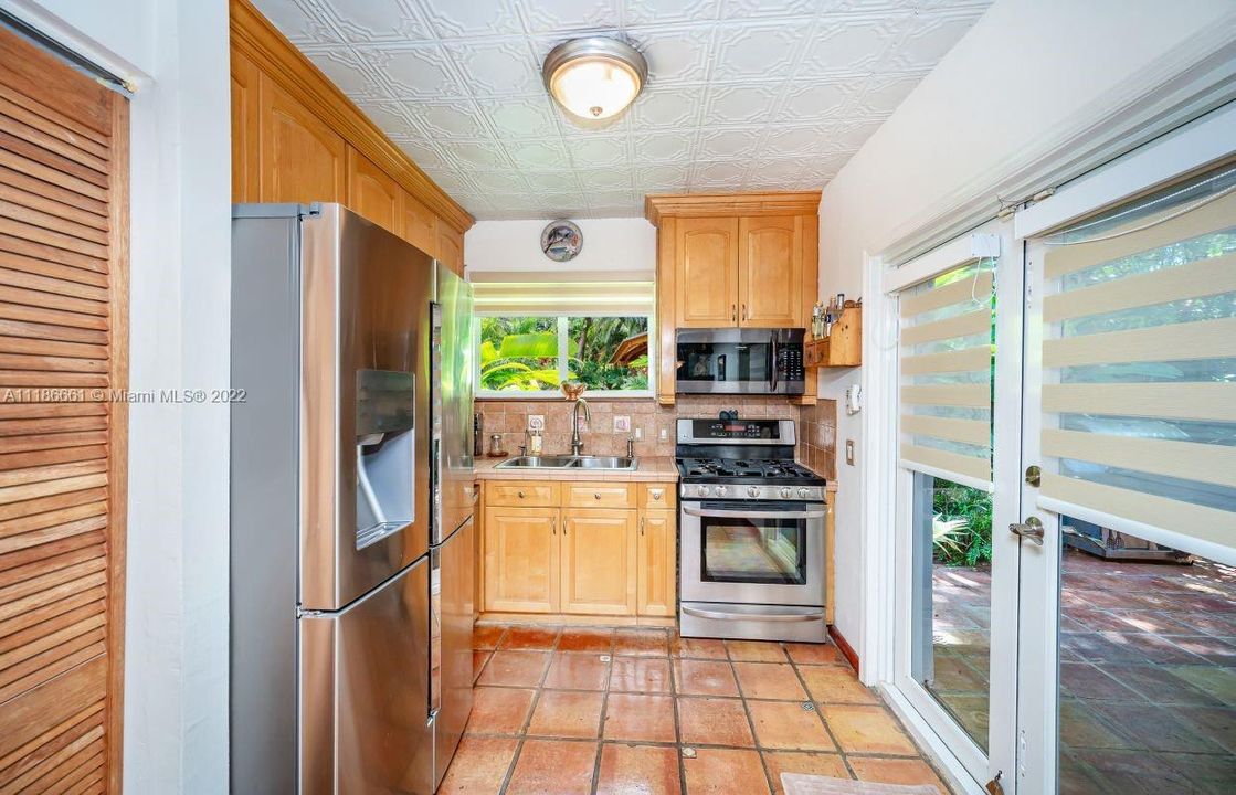 Kitchen Equipped with Gas Stove