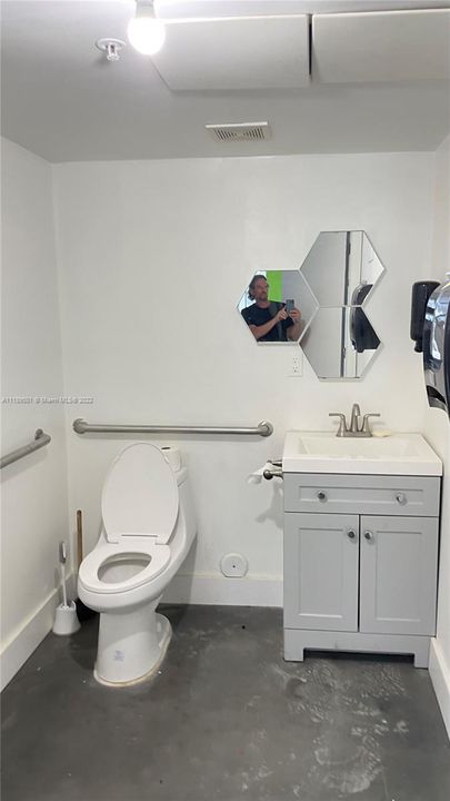 Handicap bathroom