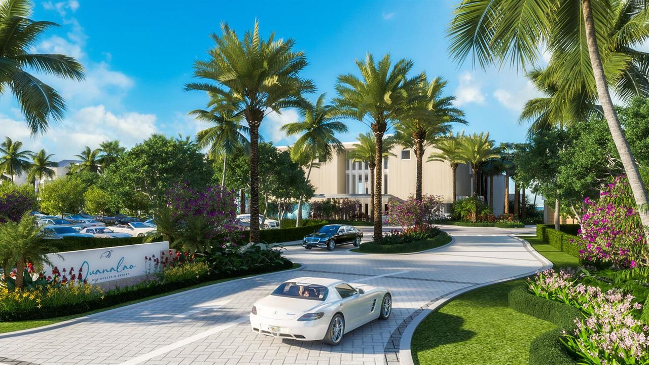 Resort Entrance