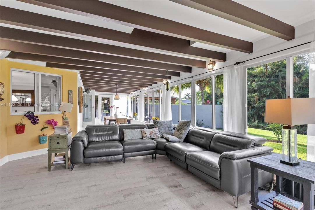 Spacious Family room