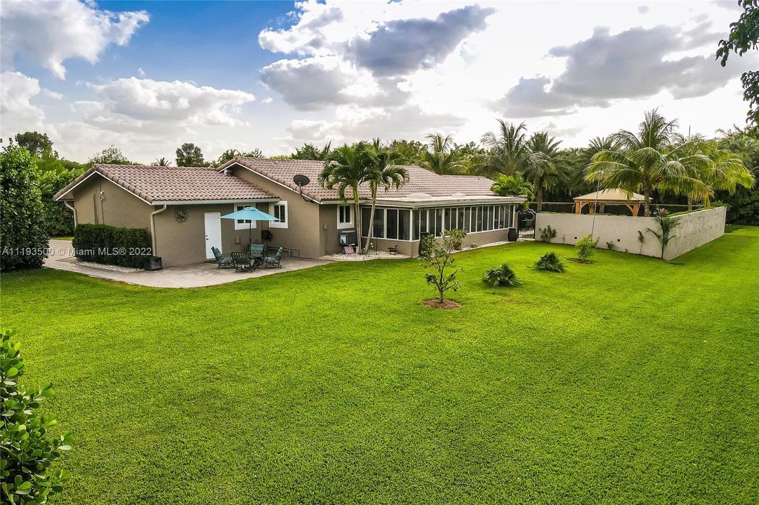 view from SE corner of property