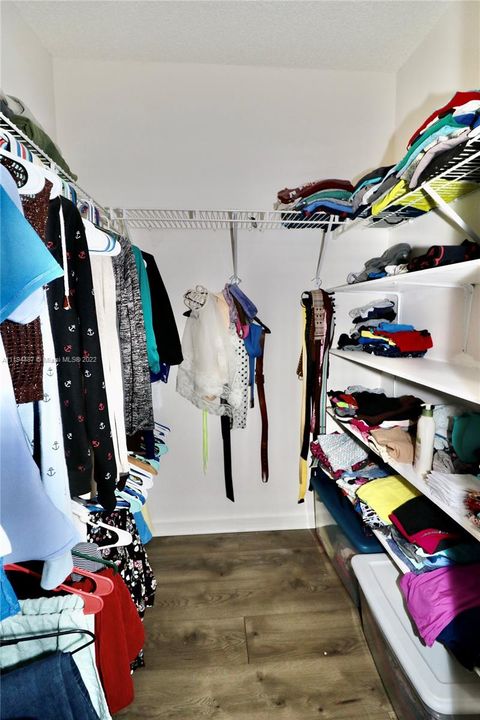 Primary Walk-in Closet