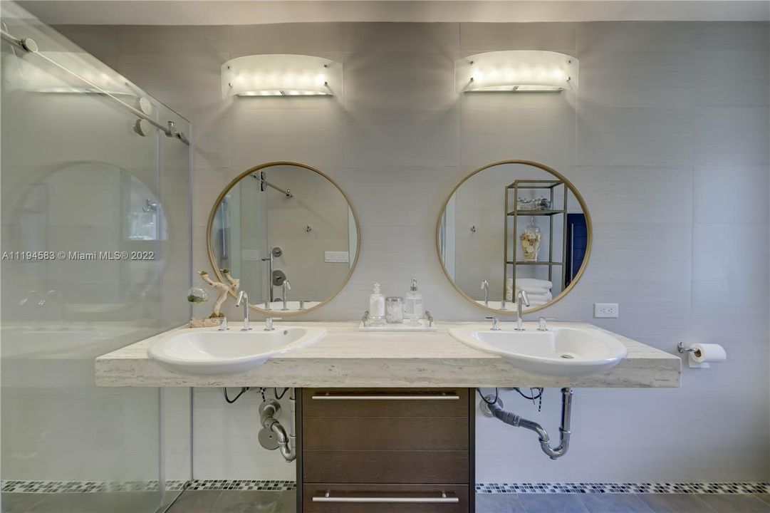 Dual Vanity in Primary Bathroom