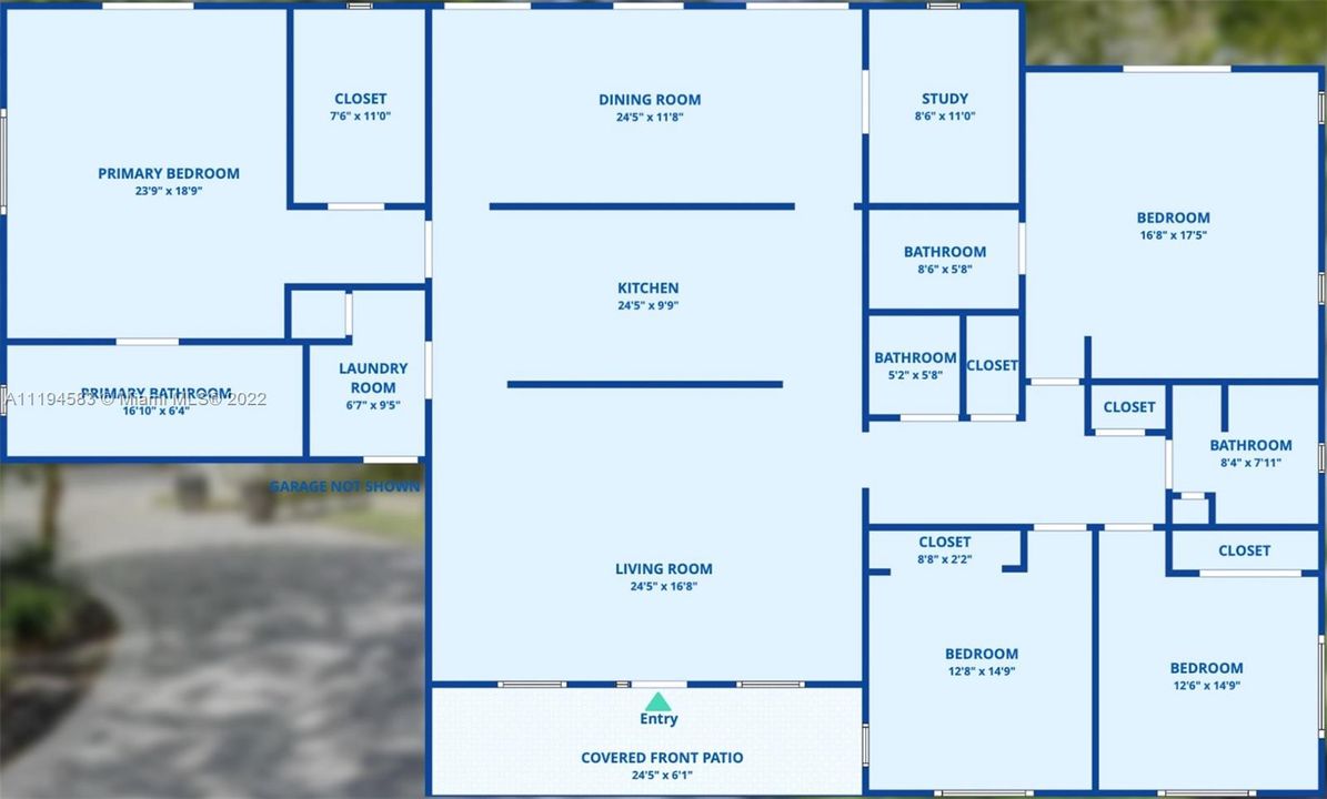 Layout - Measurements are estimated. Provided by Photographer as a courtesy. Also see 3d Tour Links in MLS & Zillow