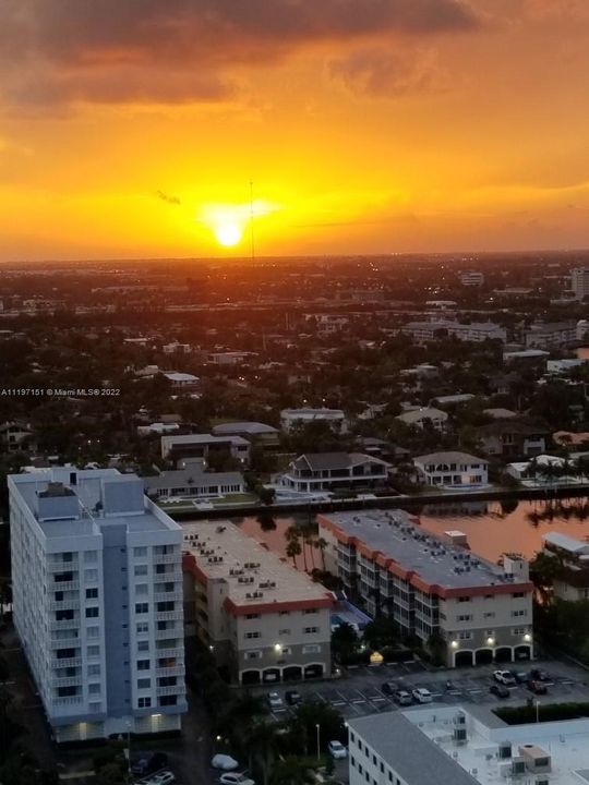 Catch Gorgeous Sunsets from Balcony