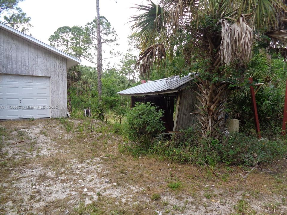 Barn and Well House