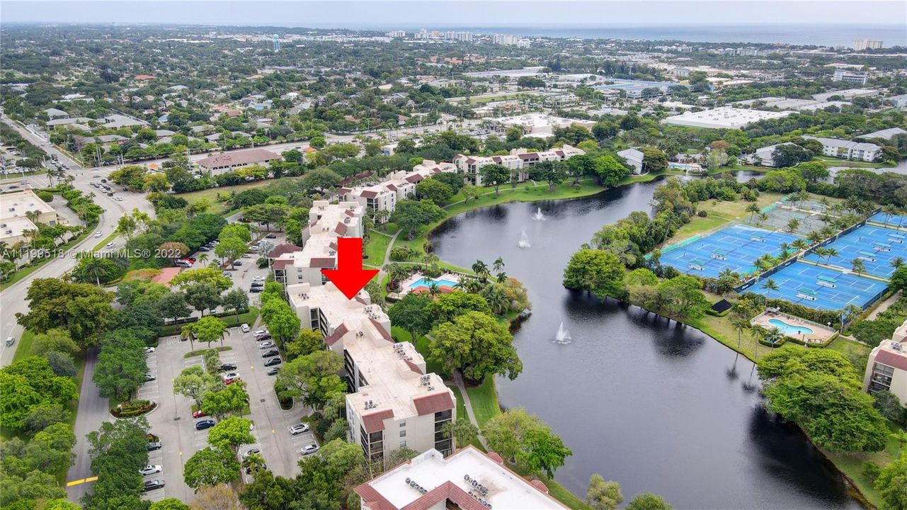 Arial view