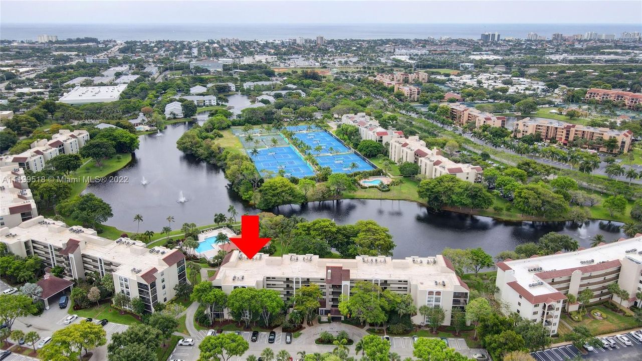 Arial view