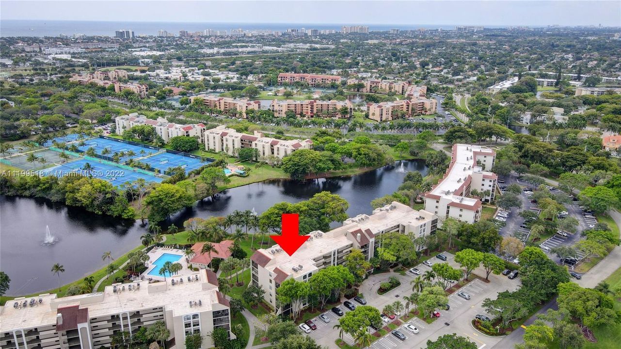 Arial view