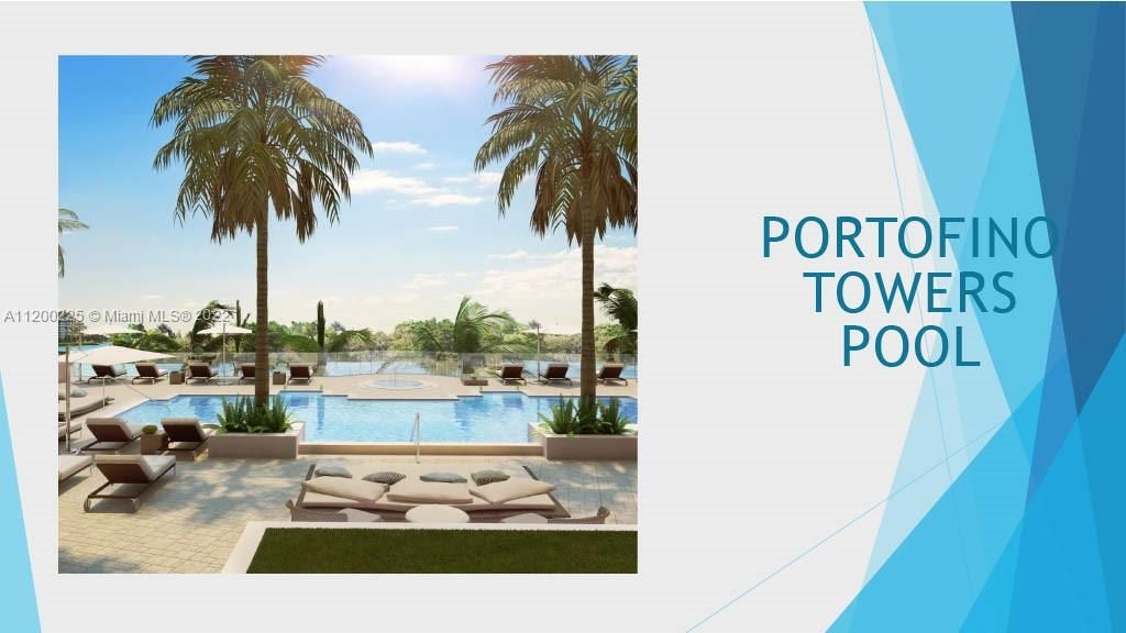 rendering of upcoming Portofino pool
