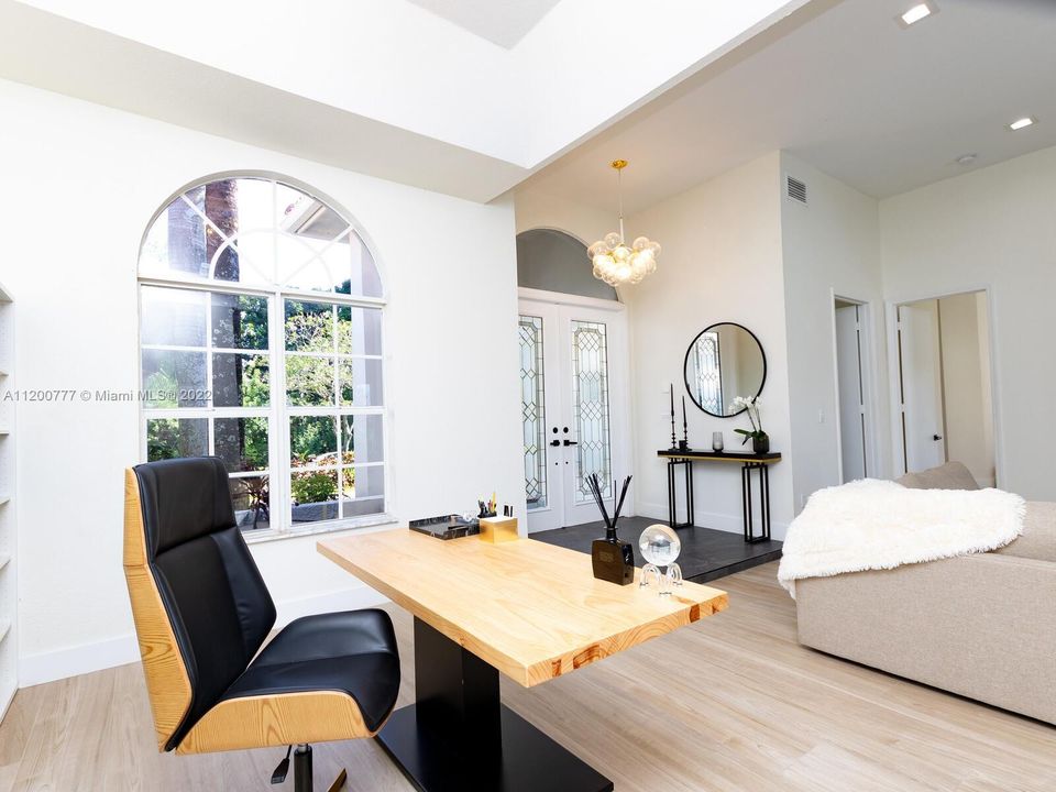 Formal Dining Room Used For Home Office