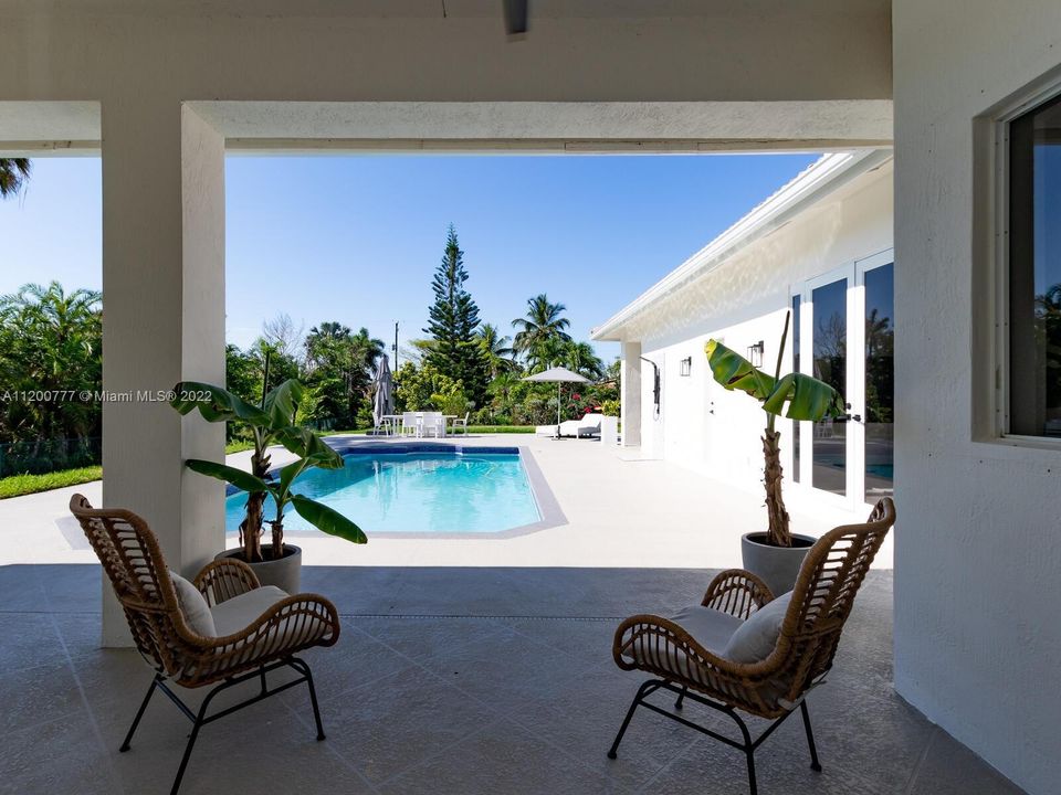 Covered Pool Patio