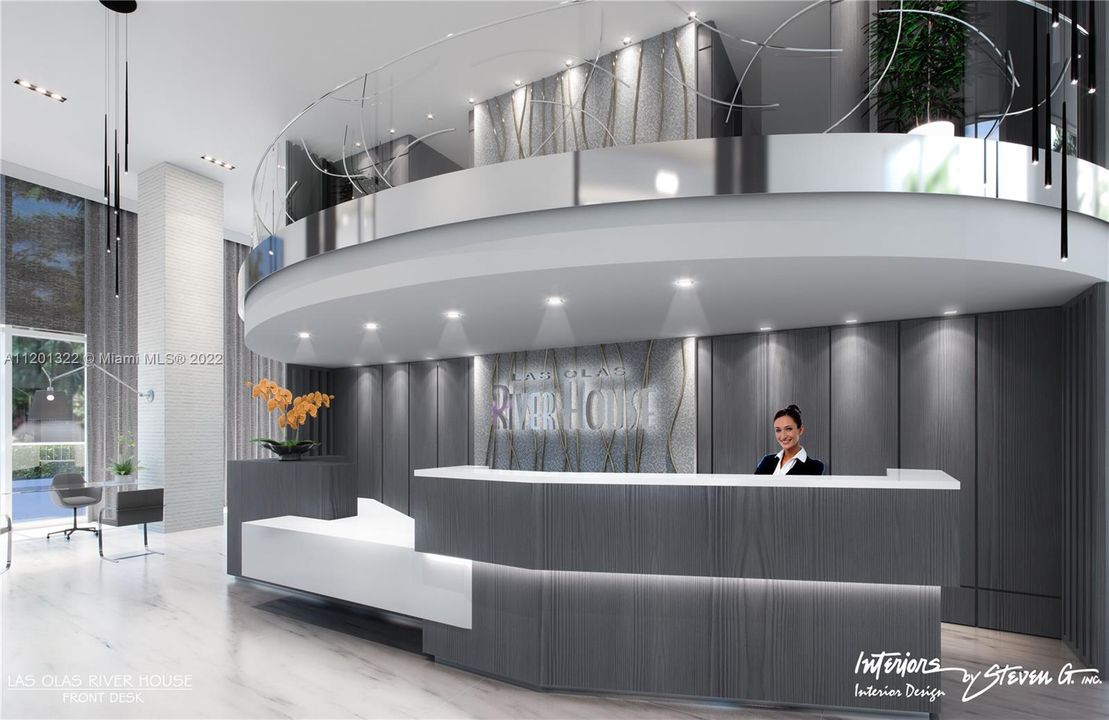 Rendering of New Lobby provided by the Association