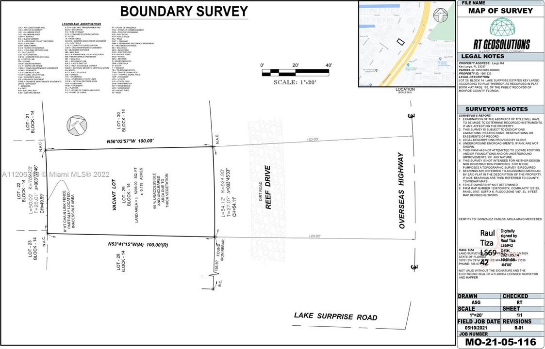 boundary survey