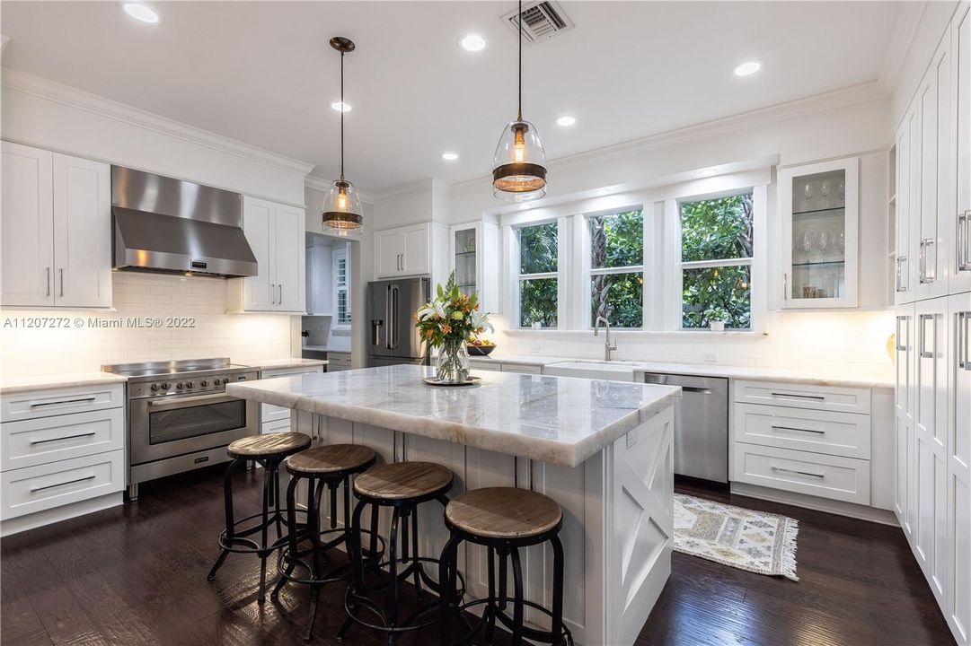 Newly Renovated Custom Kitchen w/ 3 New Windows